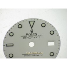 Quadrante bianco Luminova Rolex Explorer 2 ref. 16570 nuovo n. 939